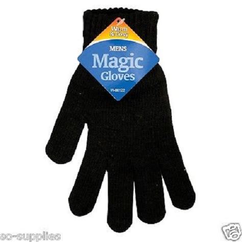 Bllack magic gloves